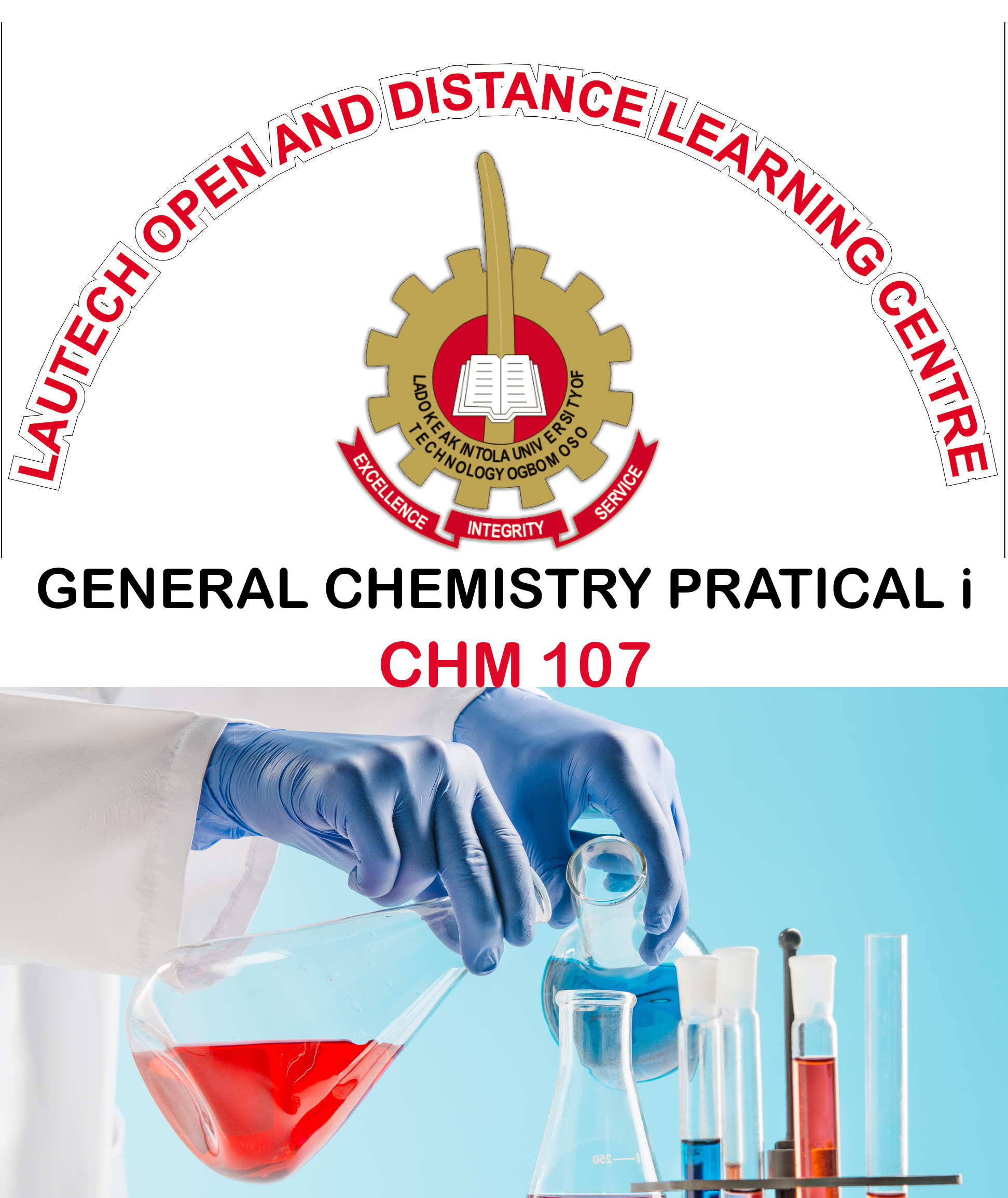 CHM 107: General Chemistry Practical I